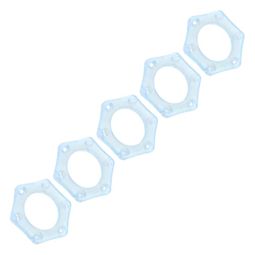 QUMIIRITY 5 Stück Night Glow Anti-roll-mikrofonringe Anti-rutsch-gummiringe Für Kabelgebundene Und Kabellose Mikrofone Ideal Für Bar Ktv von QUMIIRITY