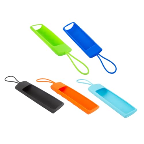 QUMIIRITY 5Stücke Teiliges Silikon Fernbedienungszubehör für Stick Flexibler Schutz Kratzfest mit Lanyard Halt für Ihre QUMIIRITY 5Stücke Teiliges Silikon Fernbedienungszubehör für Stick Flexibler Schutz Kratzfest mit Lanyard Halt für Ihre von QUMIIRITY