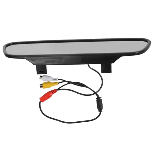 QUMIIRITY Auto Rückspiegel Display LCD Monitor für Rückfahrkamera Eingänge Klarer Bildschirm für Sicheres Rückwärtsfahren Kompatibel mit Pkw SUV LKW von QUMIIRITY