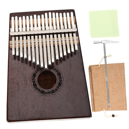 QUMIIRITY Kalimba Daumenklavier Schlüssel Holz Tragbares Musikinstrument für Anfänger Dur mit Liederbuch und Schutztasche für Musikliebhaber QUMIIRITY Kalimba Daumenklavier Schlüssel Holz Tragbares Musikinstrument für Anfänger Dur mit Liederbuch und Schutztasche für Musikliebhaber von QUMIIRITY