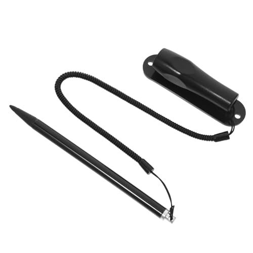QUMIIRITY Präziser Stylus Pen Mit Elastischem Trageband Metallischer Resistiver Touchscreen Stift Für Tablets Smartphones Zeichnen Skizzieren Schwarz von QUMIIRITY