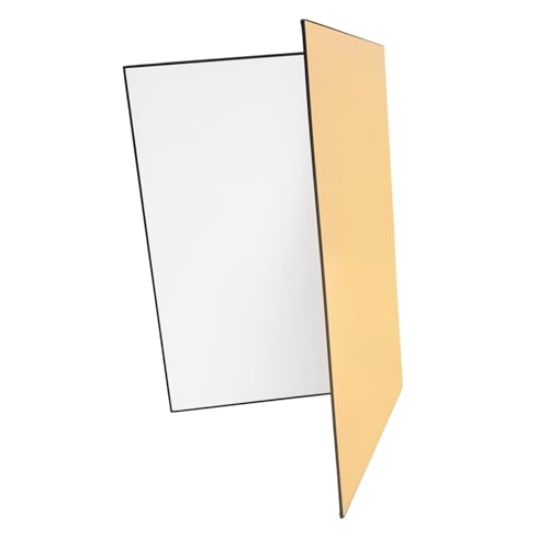 QUMIIRITY Reflektor Tragbar Foto Planke Faltbare Lichtdiffusorplatte Reflektierende Tafel Für Lebensmittel Reflektierende Tafel Für Stillleben Papier von QUMIIRITY