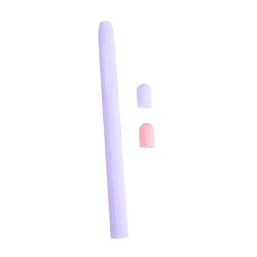 QUMIIRITY Stylus Pen Schutzhülle rutschfest Und Stoßfest Kompatibel Mit Pencil 2 Hülle Windflower Purple Enthält 1 Stift Hülle Und 2 Kappen Idealer Schutz Für von QUMIIRITY