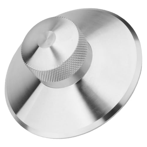 QUMIIRITY Vinyl Gewichtsstabilisator aus Vibrationsdämpfend für Hörerlebnis für Schallplatten Langlebig Silberfarben QUMIIRITY Vinyl Gewichtsstabilisator aus Vibrationsdämpfend für Hörerlebnis für Schallplatten Langlebig Silberfarben von QUMIIRITY