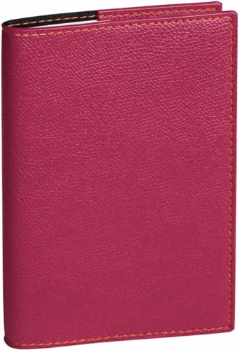 Quo Vadis - 1 Texthebdo Terminkalender – 1 Woche auf 2 Seiten – Format 16 x 24 cm – August 2024 bis August 2025 – Club Cover Rosa Himbeere von QUO VADIS