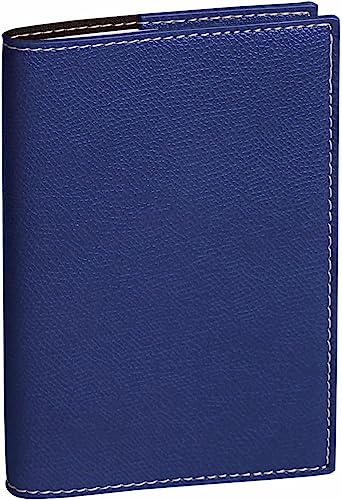 Quo Vadis - 1 Texthebdo Terminkalender – 1 Woche auf 2 Seiten – Format 16 x 24 cm – August 2024 bis August 2025 – Club Navy Blau von QUO VADIS