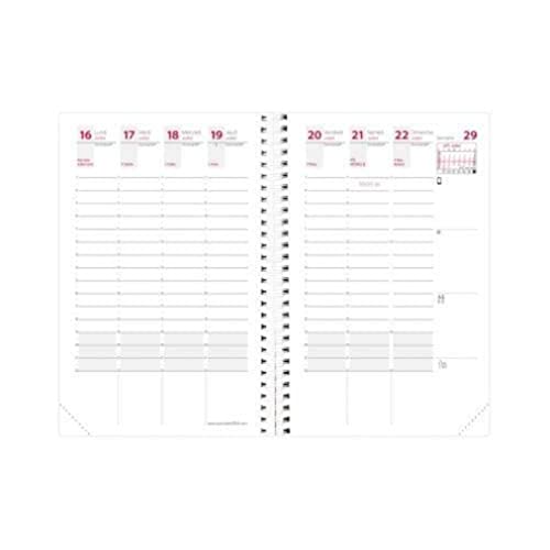 Quo Vadis - Kollektion: TIME & Life SePT Pocket Terminplaner, Wochenansicht, Format: 10 x 15 cm, Jahr 2023-2024 von QUO VADIS