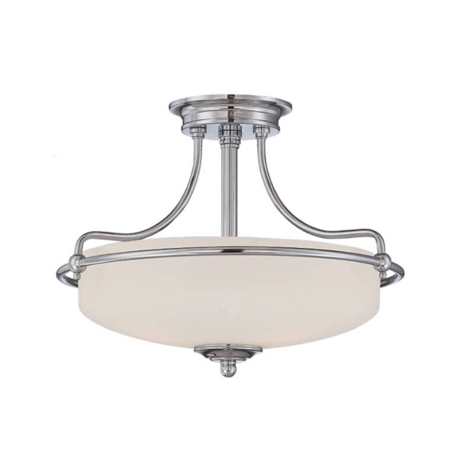 Deckenlampe Griffin mit Abstand, Ø 43 cm, chrom Deckenlampe Griffin mit Abstand, Ø 43 cm, chrom von QUOIZEL