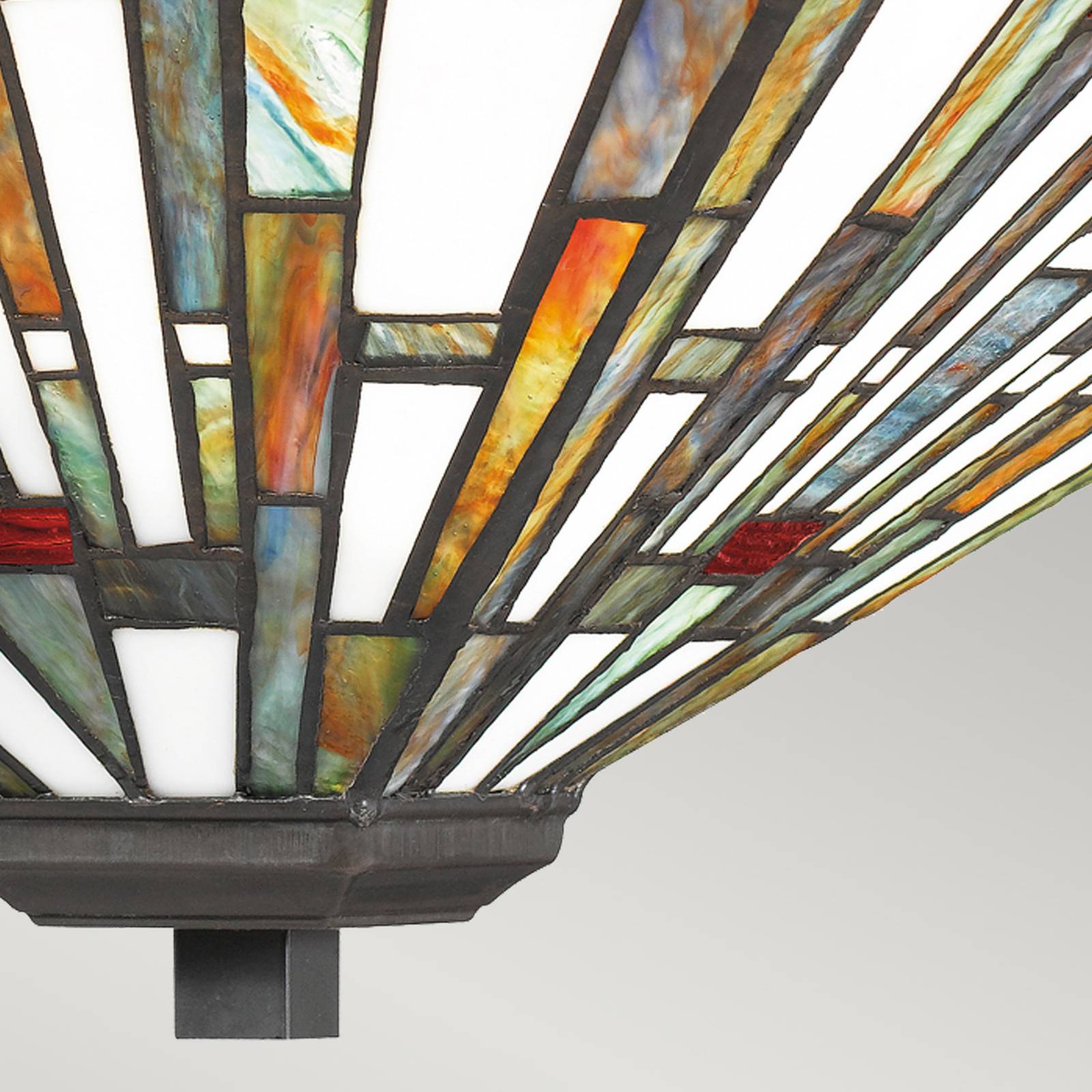 Deckenlampe Maybeck im Tiffany-Design von QUOIZEL