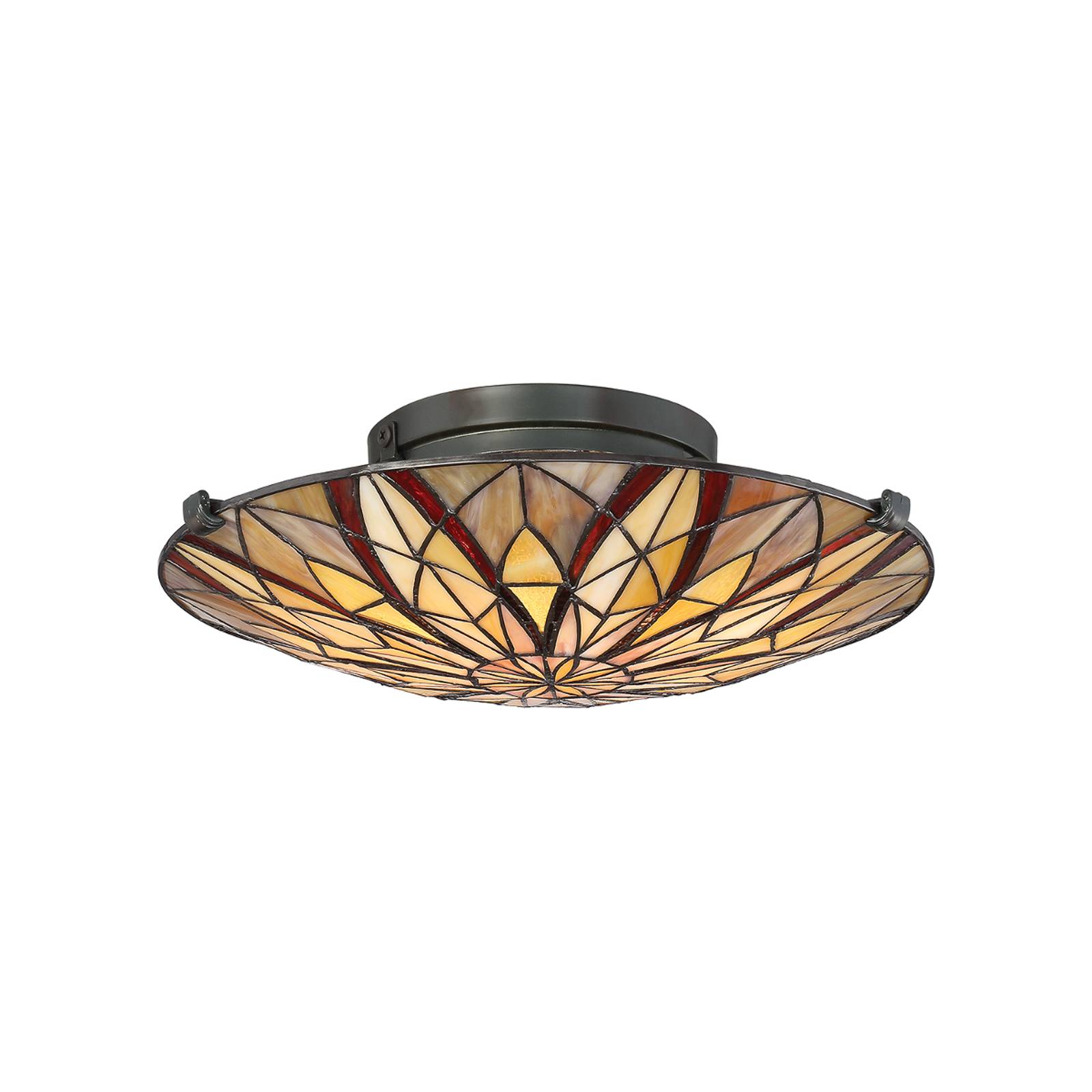Deckenleuchte Victory mit Schirm im Tiffany-Stil Deckenleuchte Victory mit Schirm im Tiffany-Stil von QUOIZEL