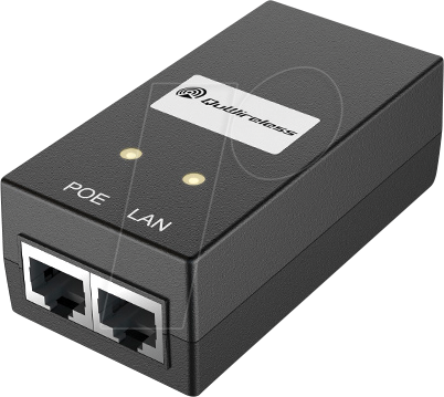 QUW P248E - Power over Ethernet (POE) Adapter, 24 V, 19,2 W von QUWIRELESS
