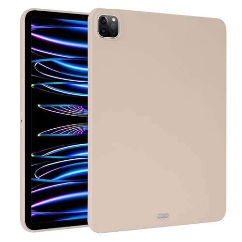 Kompatibel mit Honor Pad X8a 27,9 cm (11 Zoll), schlankes Design, mattes TPU-Gummi, weiche Silikon-Schutzhülle, leicht, stoßfest, Beige von QUYISHAN