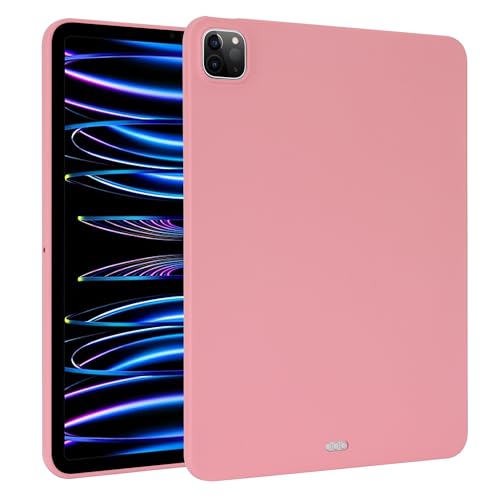 Kompatibel mit Honor X9 2024, 27,9 cm (11 Zoll), schlankes Design, mattes TPU-Gummi, weiche Silikon-Schutzhülle, leicht, stoßfest, Rosa von QUYISHAN