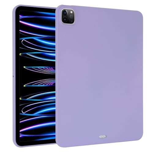 Kompatibel mit Honor X9 2024, 27,9 cm (11 Zoll), schlankes Design, mattes TPU-Gummi, weiche Silikon-Schutzhülle, leicht, stoßfest, Violett von QUYISHAN