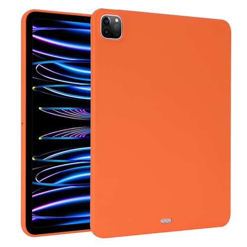 Protective Tablet PC Case Tablet Case Compatible with iPad Mini 6th Generation 2021 8.3 Inch Soft TPU Slim Shockproof Protective Case,Slim Fit Lightweight Smart Cover (Color : Orange) von QUYISHAN