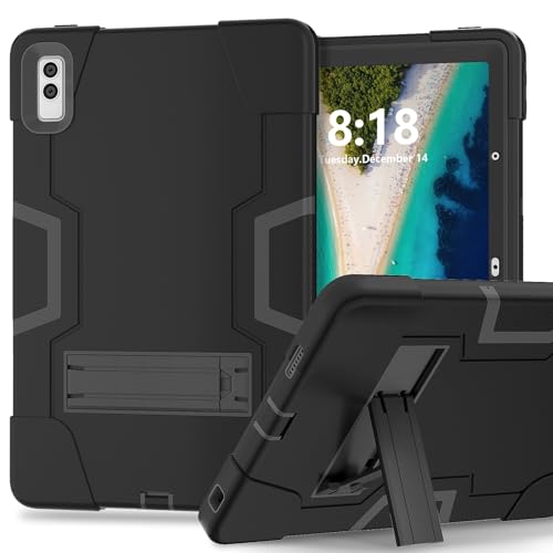 Schutzhülle für Tablet-PC, kompatibel mit Lenovo Tab M10 5G TB-360 zu 10,6 (2023), Tablet-Silikonhülle mit Ständer, strapazierfähig, stoßfest, robuste Schutzhülle (Farbe von QUYISHAN