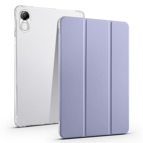 Transparente Tablet-Hülle, kompatibel mit Honor Pad GT Pro 12,3 Zoll 2024, TPU, schlanke Hülle, automatische Wake/Sleep-Funktion, leichte, Schutzhülle mit Stifthalter, stoßfeste Abdeckung, Lila Transparente Tablet-Hülle, kompatibel mit Honor Pad GT Pro 12,3 Zoll 2024, TPU, schlanke Hülle, automatische Wake/Sleep-Funktion, leichte, Schutzhülle mit Stifthalter, stoßfeste Abdeckung, Lila von QUYISHAN