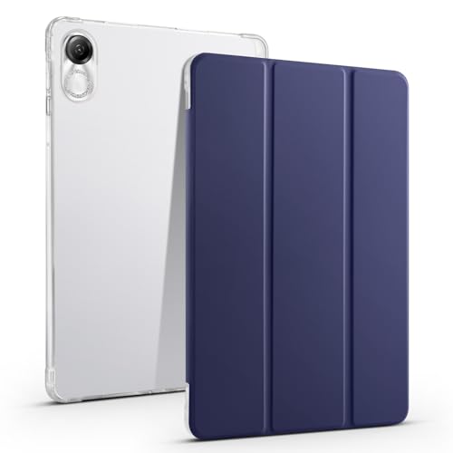 Transparente Tablet-Hülle, kompatibel mit Huawei Matepad Pro 27,4 cm (10,8 Zoll), TPU, schlanke Hülle, automatische Wake/Sleep-Funktion, leichte, Schutzhülle mit Stifthalter, stoßfeste Abdeckung von QUYISHAN