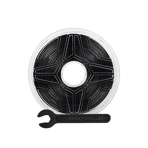 LeoPlas PC Filament 1.75mm 1kg für 3D-Druckmaterial Druckerzubehör (Schwarz) von QWERTYUIOP
