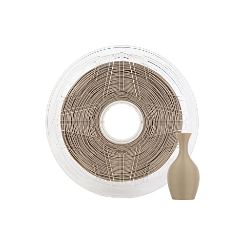 LeoPlas TPU Filament 1.75mm Flexibel Klar TPU Filament Shore-Härte 95A 1kg für 3D-Druckmaterial Druckerzubehör (Wüstentarnung) von QWERTYUIOP