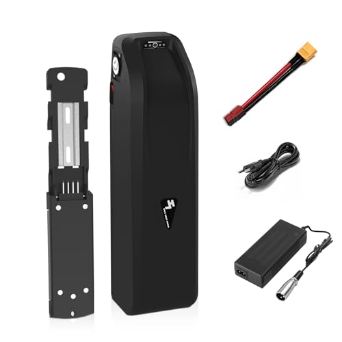 【DE Lager】 HAILONG 03 52V 13AH E-Bike-Batterie, Lithium-Ionen-Akku für 0W-1100W Motor, für Elektrofahrrad (4PIN HL03-52V13AH(0-1100W)) von QWEZOTUY