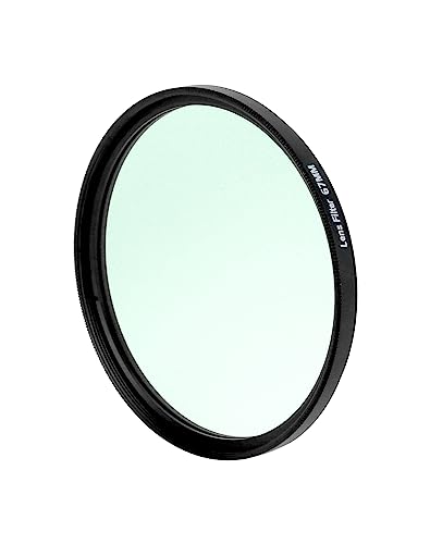 QWORK 67 mm Polfilter - 1/4 Filter Schwarze Diffusion Kinoeffekt - Optisches HD-Glas mit Nanobeschichtungen - Wasser & Kratzfestes von QWORK