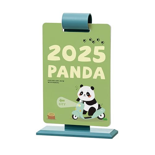 2025 Bürokalender Tischkalender Cartoon Panda Kalender Stehkalender Tischkalender Aufsteller Jahreskalender 2025 Bürokalender Tischkalender Cartoon Panda Kalender Stehkalender Tischkalender Aufsteller Jahreskalender von QWQJ