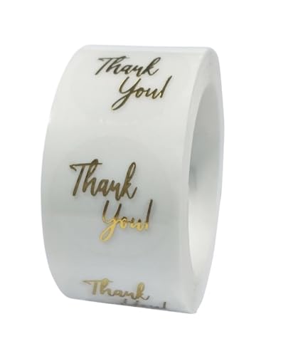 Einfache Aufkleber 200/500 Stück/Rolle 50 mm Silber-Gold-Prägeaufkleber for Prägestempel, individuelle Blanko-Prägesiegeletiketten for Selbermachen von Einladungskarten(500 PCS style 8) von QWWQYDY