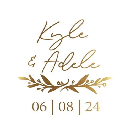 Einfache Aufkleber 50 stücke Runde Gold Folie Klar Label Aufkleber Hochzeit Party Umschlag Geschenk Tasche Kerzen Box Pack Cookie Danke Aufkleber(Design 11,7CM-50PCS) von QWWQYDY