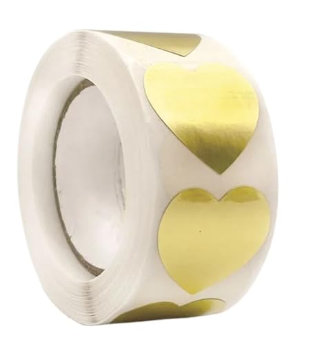 Einfache Aufkleber Gold Runde Liebe Versiegelung Etiketten Shop Süßigkeiten Kuchen Verpackung Dekorative Aufkleber Urlaub Party Hochzeit Geschenk Box Papier Tasche Label(B-200pcs) von QWWQYDY