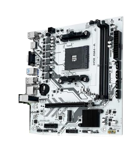 B450 Motherboard Prozessorkanal DDR4 Speicher AM4 Mainboard M.2 NVME (Unterstützt Ryzen 5500 5600 5600G CPU) von QXYSLHKC