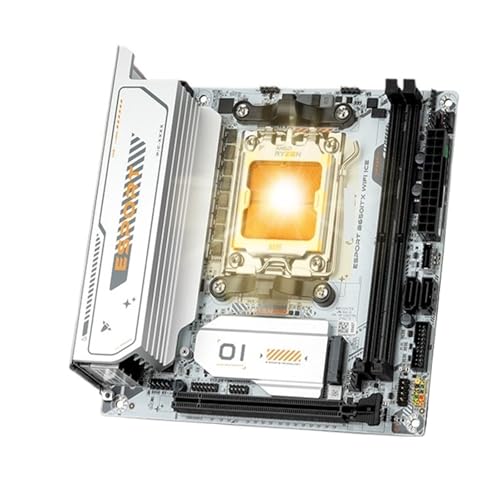 B650M Motherboard ITX AM-D Ryzen AM5 DDR5 Unterstützt 4800/5200/5600-8000 (OC+) Speicher Pcie5.0x16 2*Pcie4.0x4 M.2 ARGB WI-FI 6 von QXYSLHKC