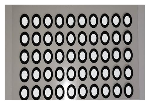 3D-Scan-Markierungspunkt, 3D-Scan-Markierungspunktfkleber for industrielle 3D-Scanner for Verbrcher Stellen Sie sicher, dass alle Details erfasst werd(Inner 22 outer 30mm(200)) von QYEDD