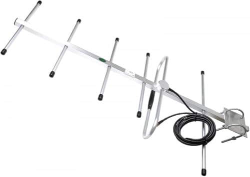 433 MHz 6DBi UHF-Antennen-Set für SMA Stecker Anschlusskabel RG58 Außenantenne, realisieren Fernkommunikation von QYMDRION