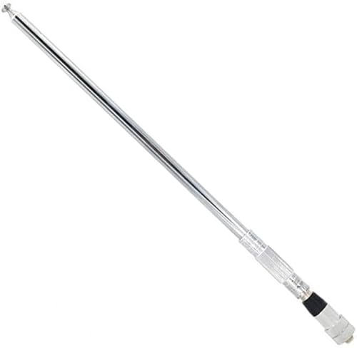 Ausziehbare Teleskopantenne, Expandable 27MHz Whip Telescoping Antenna for SMA Female Multipurpose for Two Way Radio CB Radio für Cb Hand/Tragbares Funkgerät mit Bnc Anschluss Ausziehbare Teleskopantenne, Expandable 27MHz Whip Telescoping Antenna for SMA Female Multipurpose for Two Way Radio CB Radio für Cb Hand/Tragbares Funkgerät mit Bnc Anschluss von QYMDRION