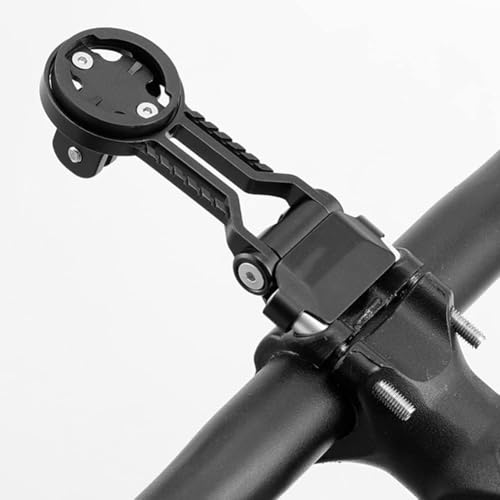 Fahrradhalterung, GPS Geräte Halter Fahrradcomputer Halterung Kohlefaser Integrierte Fahrradcomputer GPS Halterung für Sport Kamera Go Pro Garmin Edge, Bryton (A) von QYMDRION