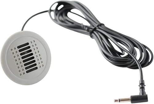 QYMDRION Kfz-Audio-Mikrofon für Android-Radio, xterne Mic für Fahrzeug Audio Stereo GPS CD DVD, 3M Kabel, 3,5mm Buchse Auf 2,5mm Stecker Adapterpassend, Plug and Play QYMDRION Kfz-Audio-Mikrofon für Android-Radio, xterne Mic für Fahrzeug Audio Stereo GPS CD DVD, 3M Kabel, 3,5mm Buchse Auf 2,5mm Stecker Adapterpassend, Plug and Play von QYMDRION