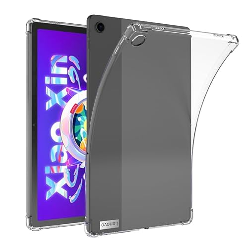 QYiiD Transparente Schutzhülle für Lenovo Tab M10 HD 2. Generation 25,7 cm (10,1 Zoll) 2020 (TB-X306 TB-X306F TB-X306X), [Stoßdämpfung] [kristallklare Abdeckung] Transparente flexible von QYiiD