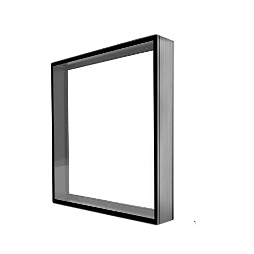 Holografischer Fächer Holografischer 3D-Projektionsventilator F56One Machine Square Cover Advertising Machine 1080P Echtzeit-Livestream für Unternehmen, Geschäfte, Partys, Bars und mehr(Grey) von QZCX