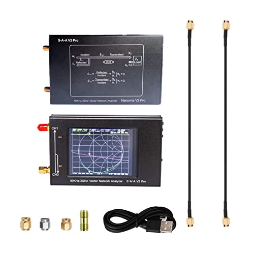 Spektrumanalysator, 3,2-Zoll-Vektor-Netzwerkanalysator S-a-a v2 Profi.Unterstützung von 50 kHz ~ 3GHz Antennennetzwerkanalysator(Finished product) von QZCX
