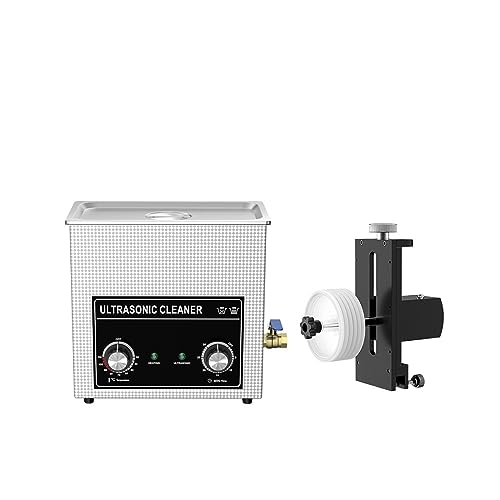 Ultraschallreiniger, 6,5 L Ultraschall-Schallplattenreiniger Mit Halterung For Waschen Von 12-Zoll-LP- Und 7-Zoll-EP-Discs Mit Motorhalterungswerkzeugen Ultraschallreiniger, 6,5 L Ultraschall-Schallplattenreiniger Mit Halterung For Waschen Von 12-Zoll-LP- Und 7-Zoll-EP-Discs Mit Motorhalterungswerkzeugen von QZCX