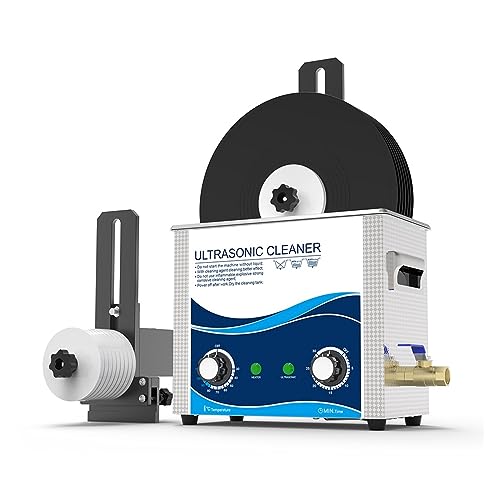 Ultraschallreiniger, Lp-Schallplatten-Ultraschallreinigerbad 40 KHz Mit Alu-Schallplattenhalterung 6,5 L Ultrasone-Schallplattenreiniger Ultraschallreiniger, Lp-Schallplatten-Ultraschallreinigerbad 40 KHz Mit Alu-Schallplattenhalterung 6,5 L Ultrasone-Schallplattenreiniger von QZCX