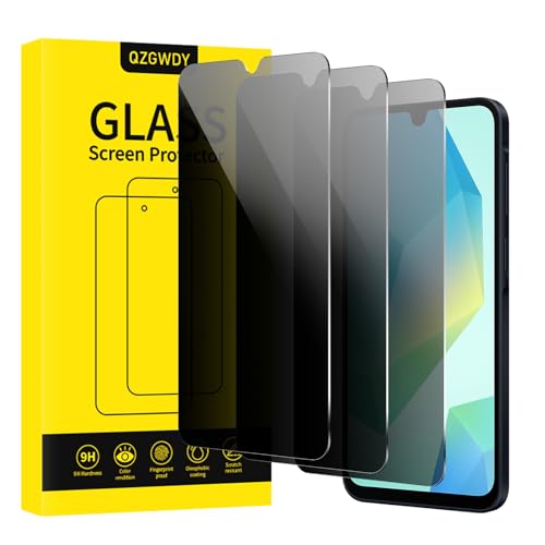 QZGWDY für Samsung Galaxy A16 für Sichtschutz Displayschutz 3 Stück, 9H Härte Anti-Spy Folie Blickschutz Glasschutz Schutzfolie Sichtschutzfolie Blasenfrei, Ultrabeständig QZGWDY für Samsung Galaxy A16 für Sichtschutz Displayschutz 3 Stück, 9H Härte Anti-Spy Folie Blickschutz Glasschutz Schutzfolie Sichtschutzfolie Blasenfrei, Ultrabeständig von QZGWDY