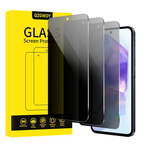 QZGWDY für Samsung Galaxy A55 / A35 für Sichtschutz Displayschutz 3 Stück, 9H Härte Anti-Spy Folie Blickschutz Glasschutz Schutzfolie Sichtschutzfolie Blasenfrei, Ultrabeständig QZGWDY für Samsung Galaxy A55 / A35 für Sichtschutz Displayschutz 3 Stück, 9H Härte Anti-Spy Folie Blickschutz Glasschutz Schutzfolie Sichtschutzfolie Blasenfrei, Ultrabeständig von QZGWDY