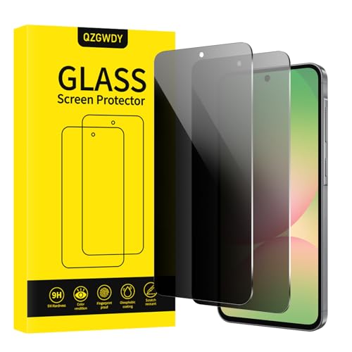 QZGWDY für Samsung Galaxy A56 für Sichtschutz Displayschutz 2 Stück, 9H Härte Anti-Spy Folie Blickschutz Glasschutz Schutzfolie Sichtschutzfolie Blasenfrei, Ultrabeständig QZGWDY für Samsung Galaxy A56 für Sichtschutz Displayschutz 2 Stück, 9H Härte Anti-Spy Folie Blickschutz Glasschutz Schutzfolie Sichtschutzfolie Blasenfrei, Ultrabeständig von QZGWDY