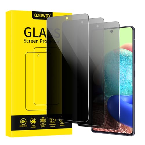 QZGWDY für Samsung Galaxy A71 / A72 / A73 für Sichtschutz Displayschutz 3 Stück, 9H Härte Anti-Spy Folie Blickschutz Glasschutz Schutzfolie Sichtschutzfolie Blasenfrei, Ultrabeständig QZGWDY für Samsung Galaxy A71 / A72 / A73 für Sichtschutz Displayschutz 3 Stück, 9H Härte Anti-Spy Folie Blickschutz Glasschutz Schutzfolie Sichtschutzfolie Blasenfrei, Ultrabeständig von QZGWDY