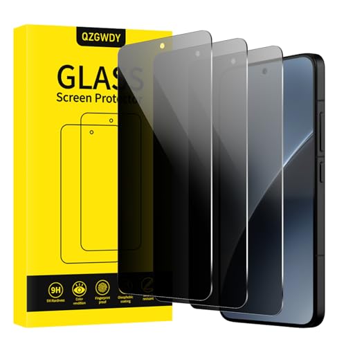 QZGWDY für Xiaomi 15 für Sichtschutz Displayschutz 3 Stück, 9H Härte Anti-Spy Folie Blickschutz Glasschutz Schutzfolie Sichtschutzfolie Blasenfrei, Ultrabeständig QZGWDY für Xiaomi 15 für Sichtschutz Displayschutz 3 Stück, 9H Härte Anti-Spy Folie Blickschutz Glasschutz Schutzfolie Sichtschutzfolie Blasenfrei, Ultrabeständig von QZGWDY