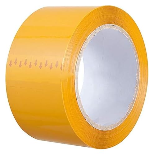 QZLNONTK 8 Rollen Hochleistungs-Verpackungsband – 45 mm x 100 m, starkes und klebendes Klebeband for sicheren Verpacken von Paketen und Kartons(Beige) von QZLNONTK