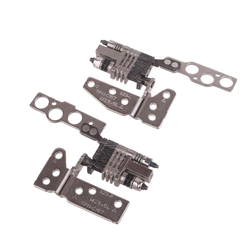 Qaonsciug 1 Paar Links Und Rechts LCD Bildschirm Scharnier Set Ersatz Ersatzteil Für 15-EW AM3R8000300 AM3R8000200 LCD Scharniere Halterung von Qaonsciug