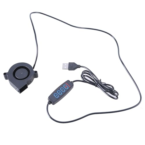 Qaonsciug 5015 Bürstenloser Kühllüfter USB 5V 3D Druckerlüfter 50x15mm USB Lüfter Mit Schalter Verstellbarer Geschwindigkeit 3500 U/Min Für PC 3D Drucker Qaonsciug 5015 Bürstenloser Kühllüfter USB 5V 3D Druckerlüfter 50x15mm USB Lüfter Mit Schalter Verstellbarer Geschwindigkeit 3500 U/Min Für PC 3D Drucker von Qaonsciug